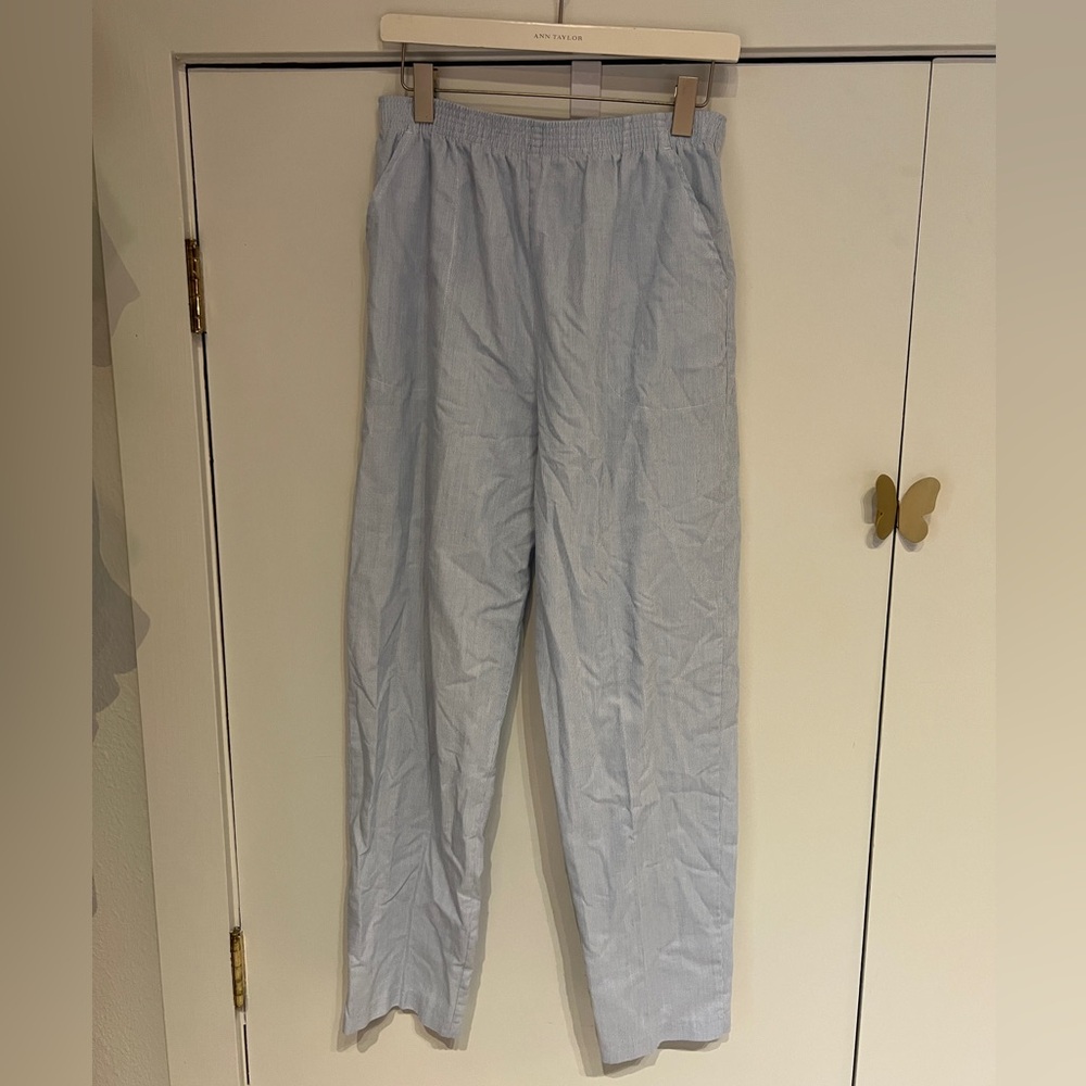 Vintage 80’s striped linen pants